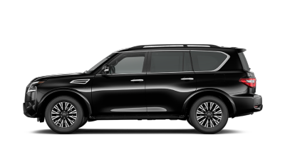 Side view of 2023 Nissan Armada SL Midnight Edition